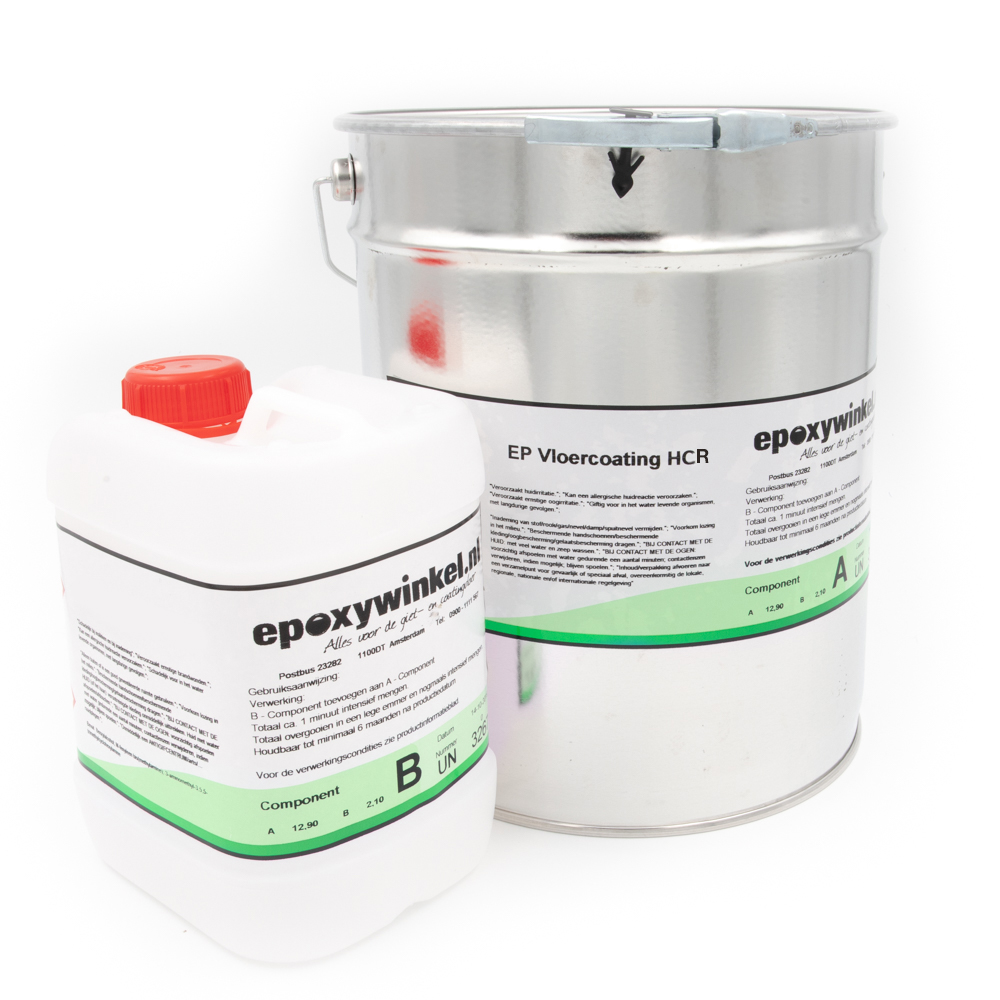 Epoxy Vloercoating Hoge Chemische Weerstand HCR Epoxywinkel