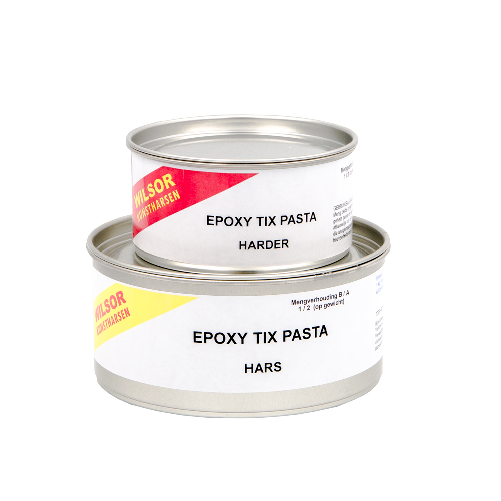 Wilsor Epoxy Tix pasta lijm plamuurset 1,5kg epoxywinkel.nl