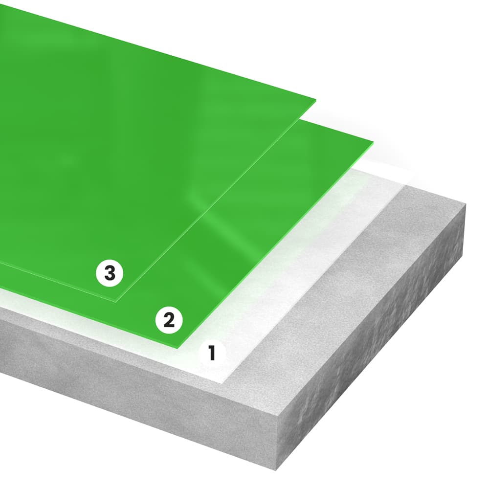 3 Lagen Vloer Coating Pakket Epoxy Shop